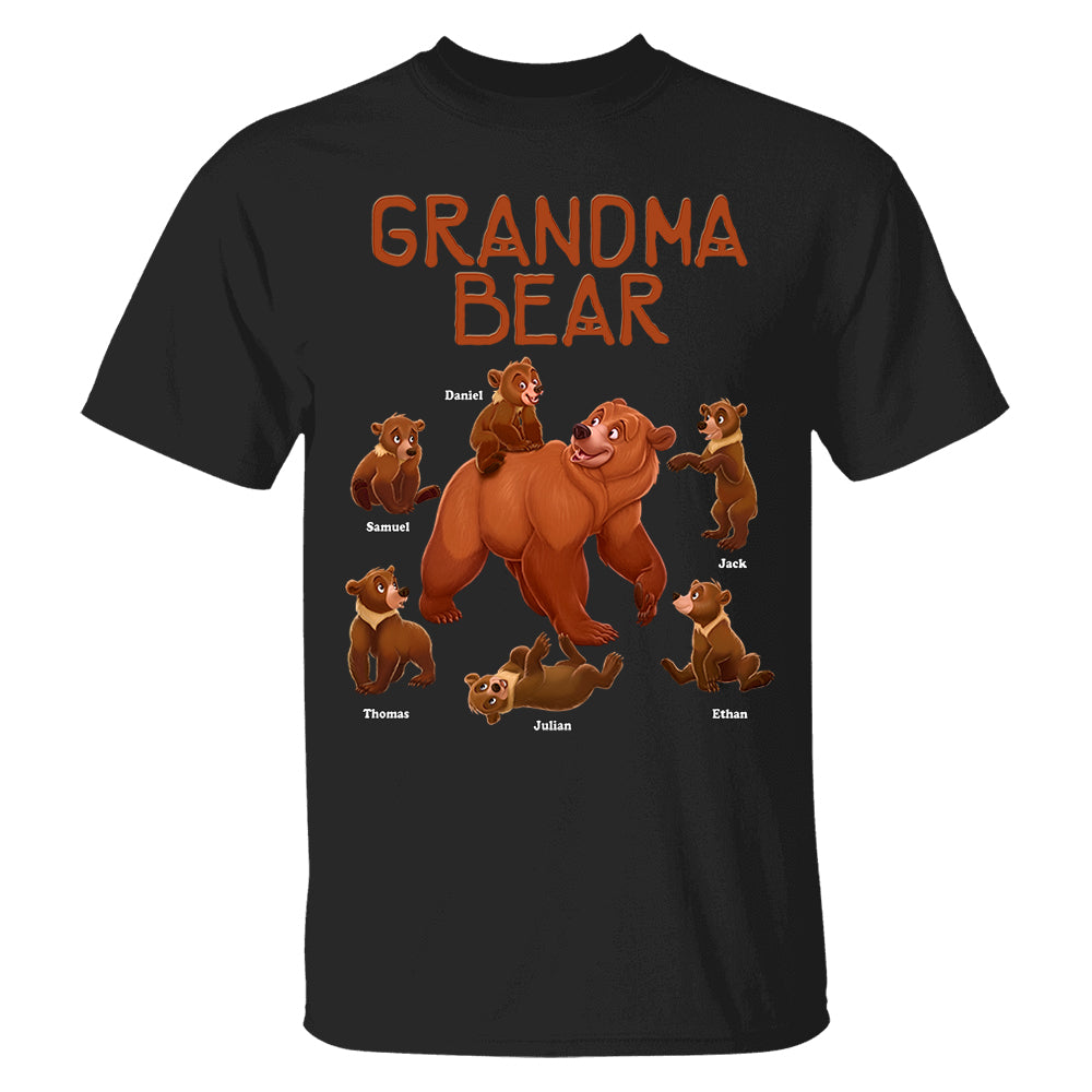 Grandma Bear - Personalized Shirt For Grandma