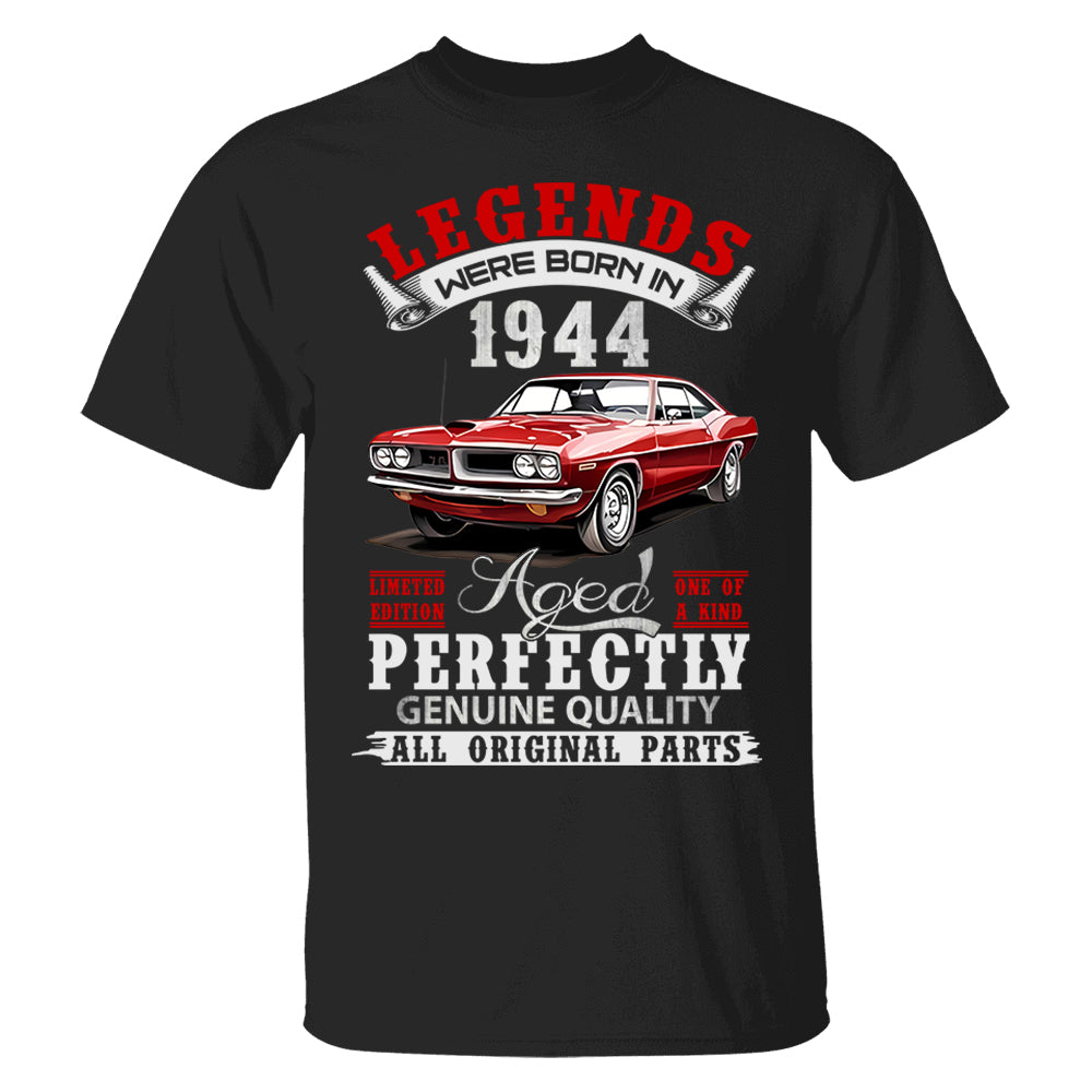 Leagends Were Born IN Custom Cars Shirt For Car Lovers
