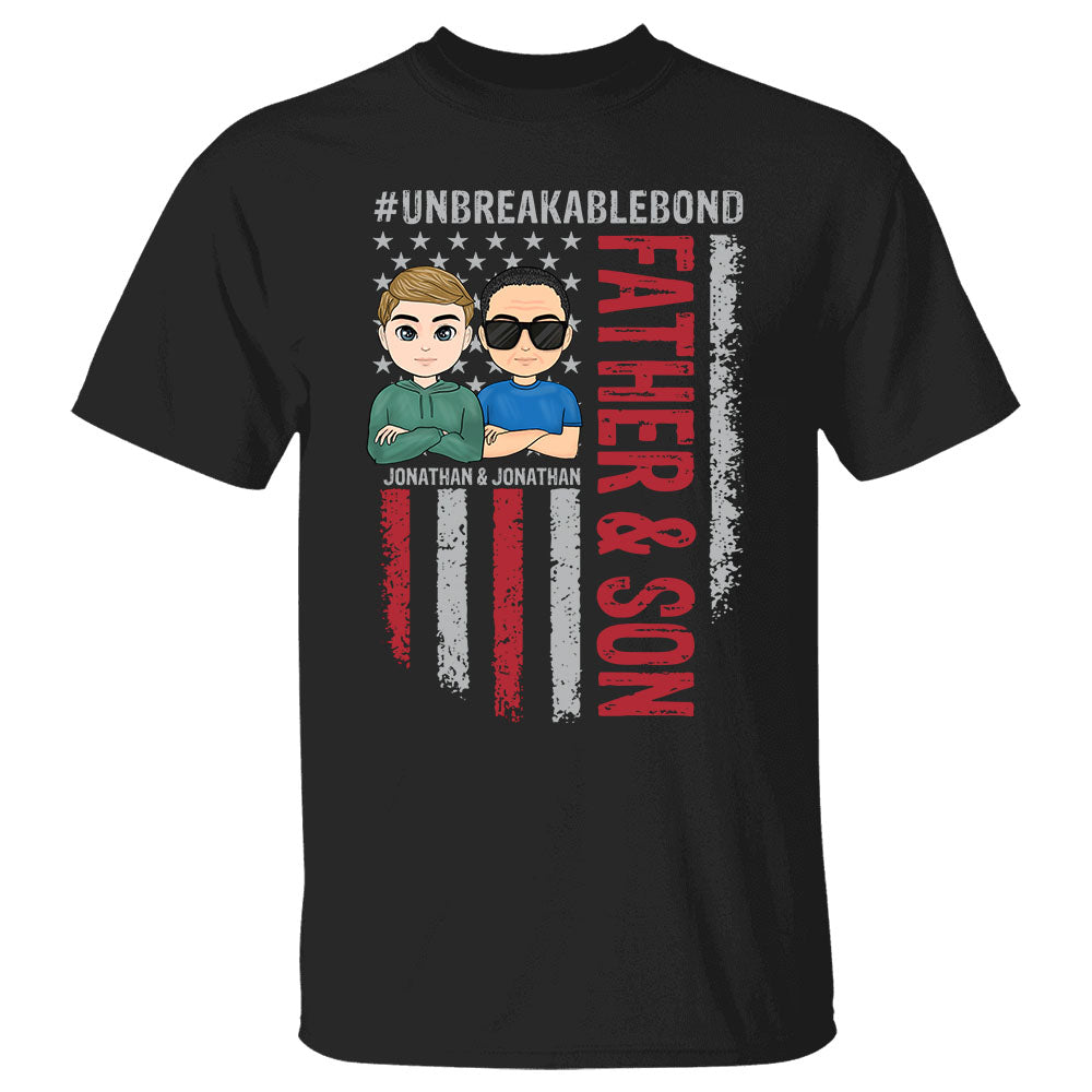 Father & Son #UnbreakableBond Custom Matching Shirt For Father For Son