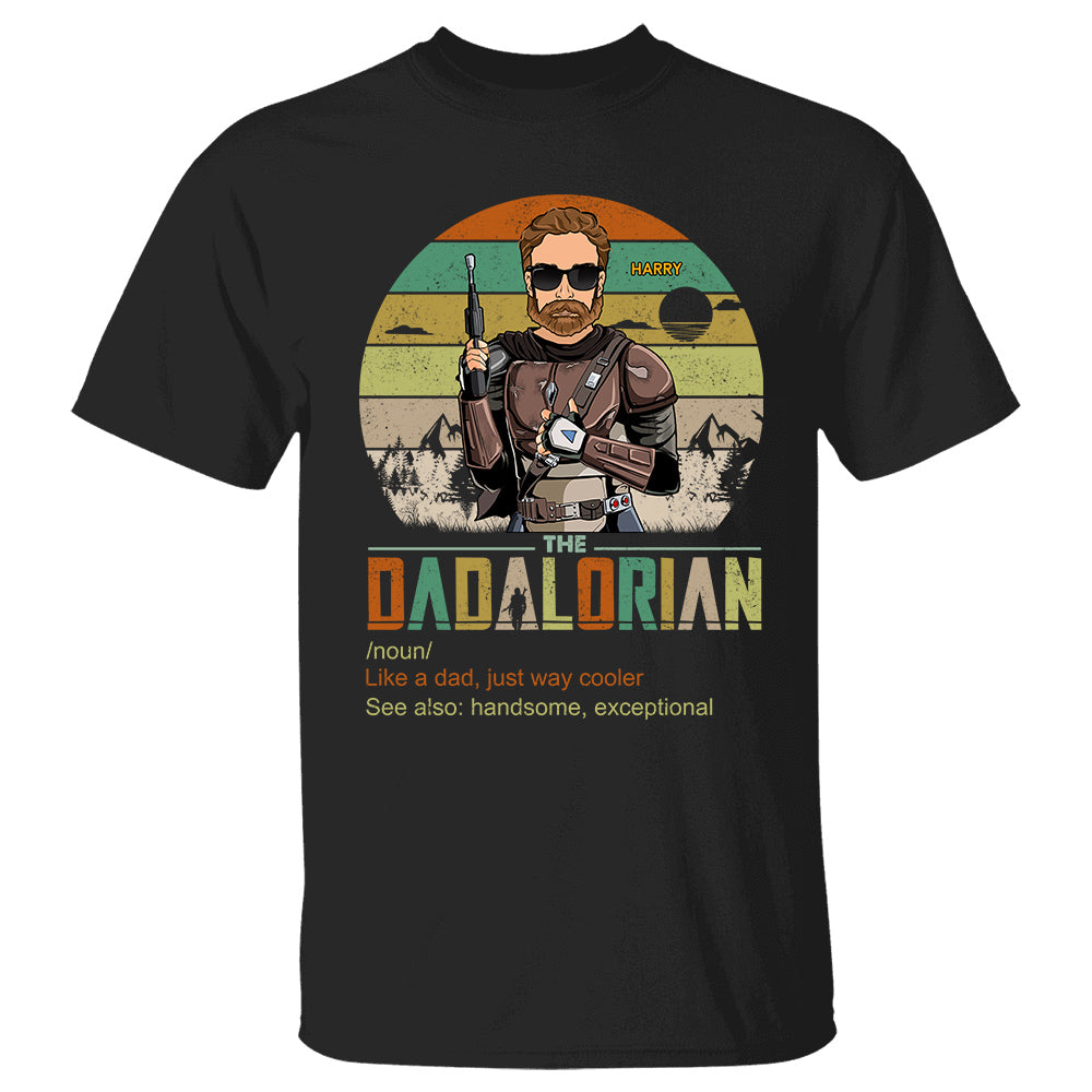 The Dadalorian Noun Personalized Shirt K1702