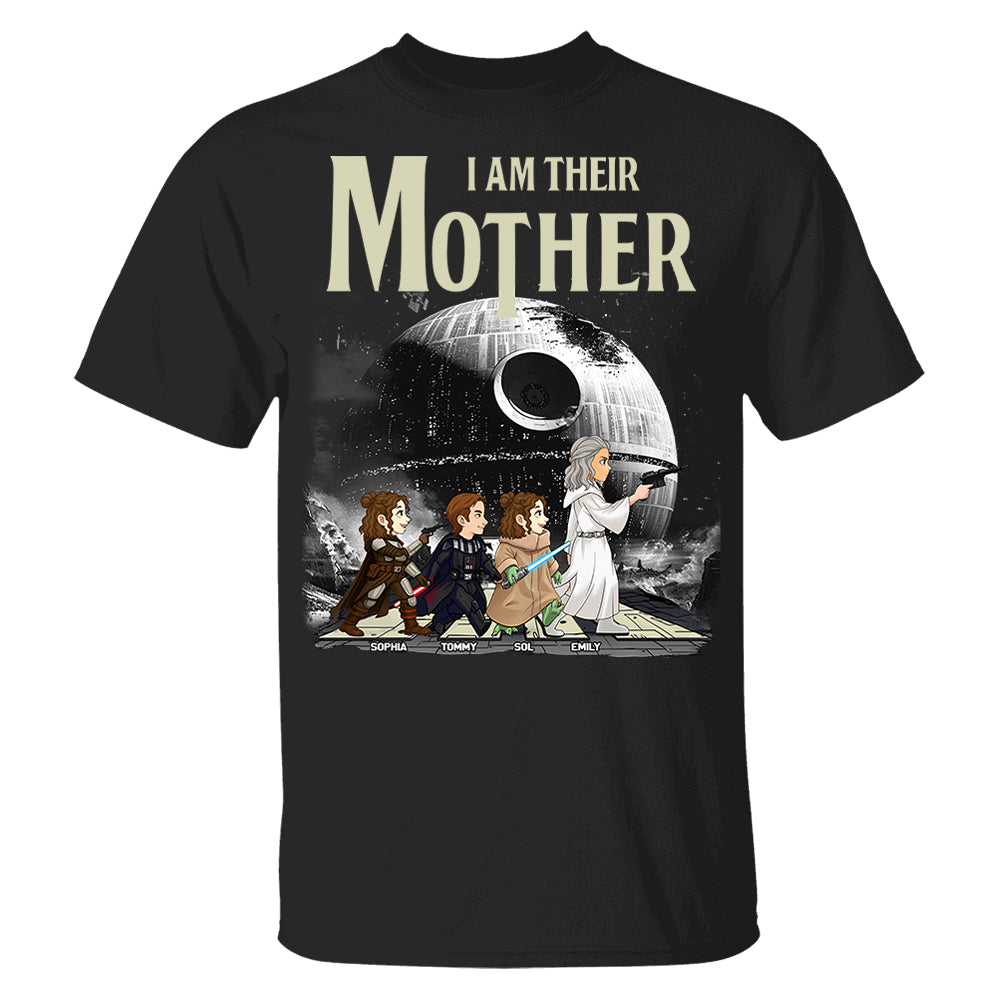I Am Their Mother - Personalized Shirt For Mom Vr2