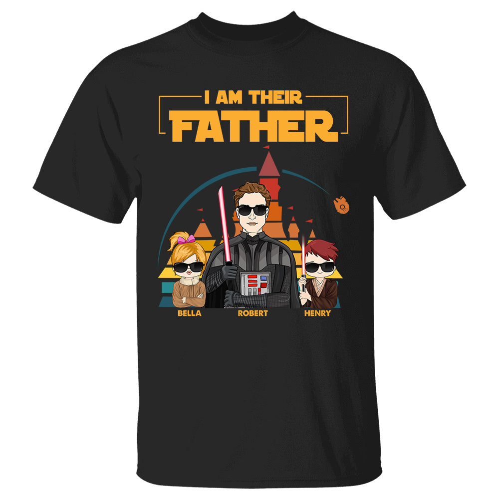 I Am Your Father Personalized Shirt Gift For Mom Dad Custom Nickname With Kids K1702