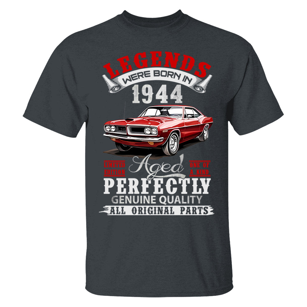 Leagends Were Born IN Custom Cars Shirt For Car Lovers