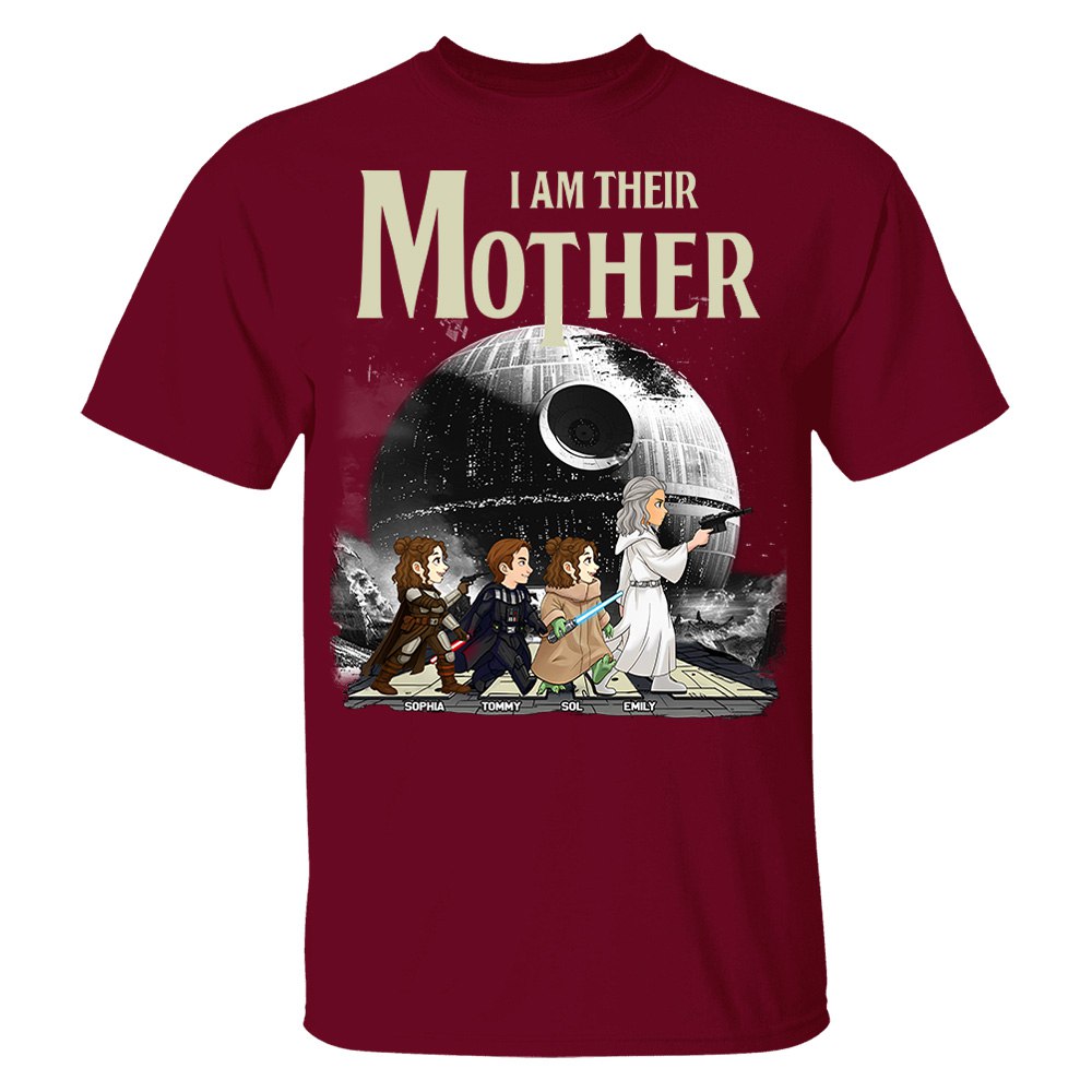 I Am Their Mother - Personalized Shirt For Mom Vr2