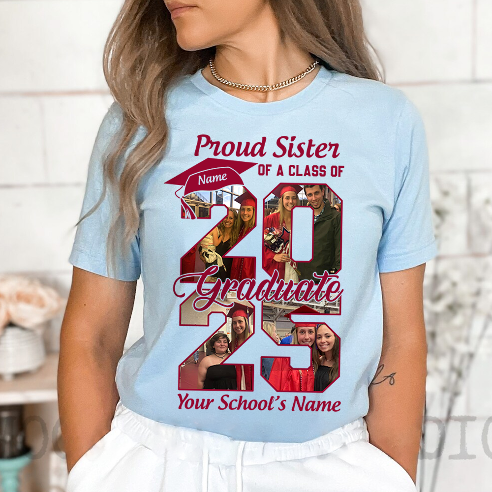Personalized Graduation Shirts Proud Family Graduate 2025 Graduate Pic –  InterestPod