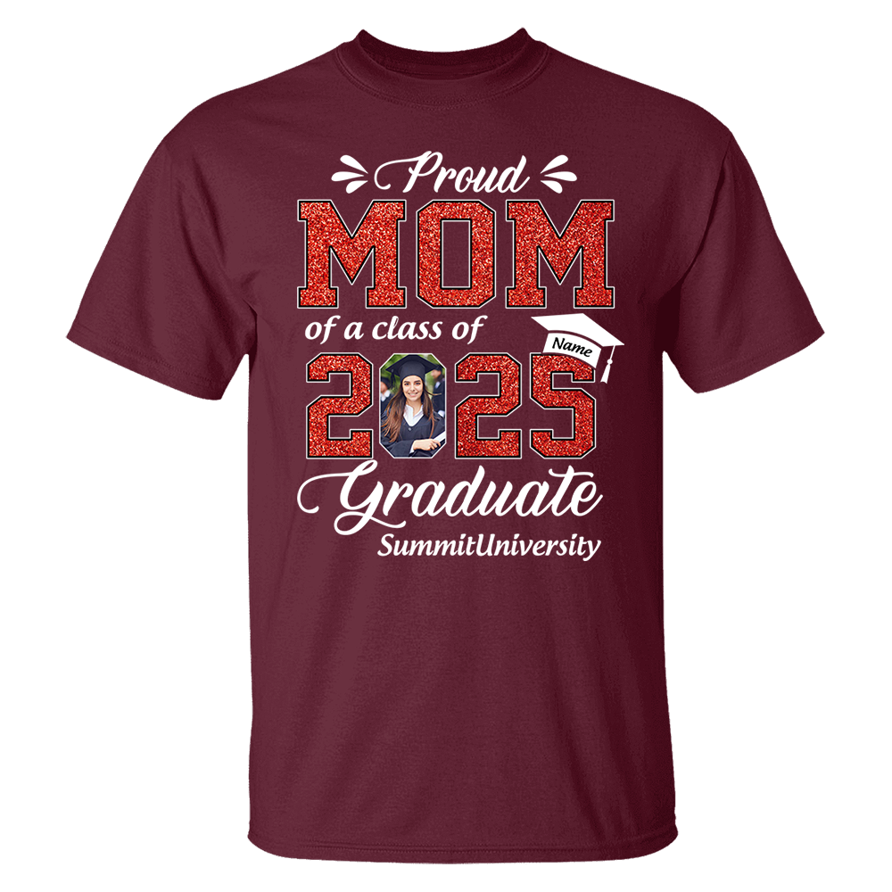 Personalized Graduation Shirts Custom Graduation Shirt Class of 2025 Family Gifts For Family Member Graduation Shirt Proud Family Shirt K1702