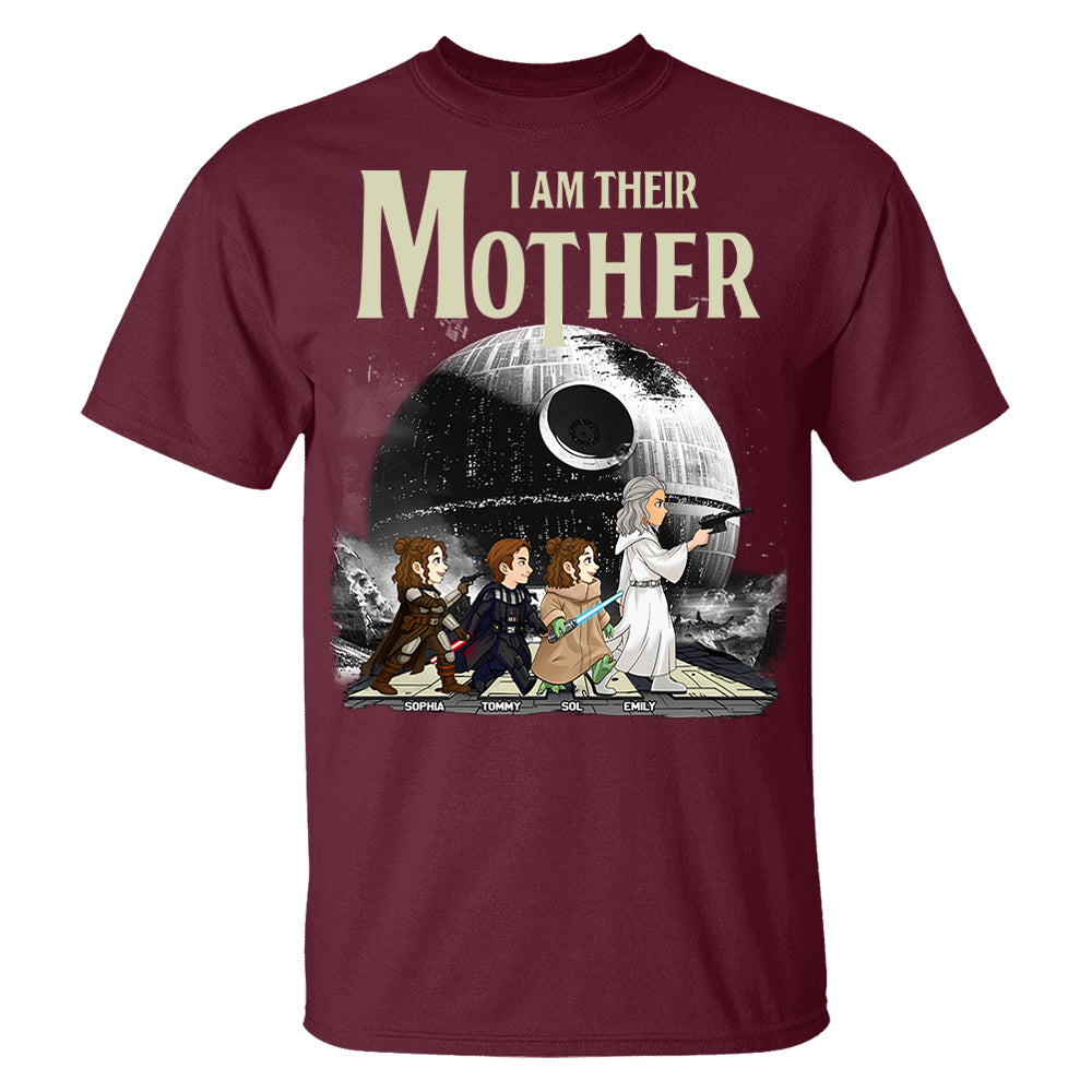 I Am Their Mother - Personalized Shirt For Mom Vr2