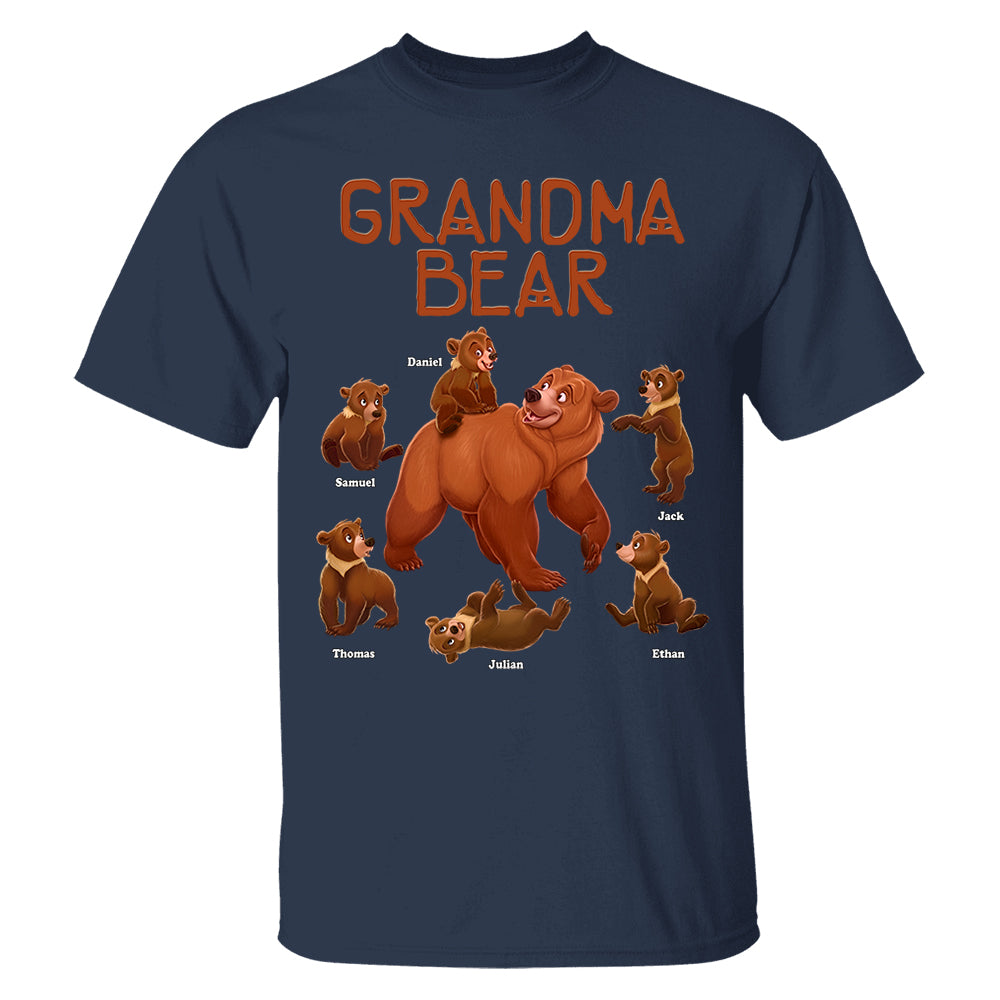 Grandma Bear - Personalized Shirt For Grandma
