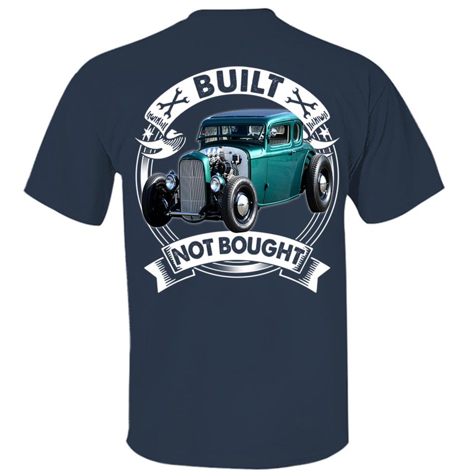 Built Not Bought Personalized Shirt For Hot Rod Lovers H2511