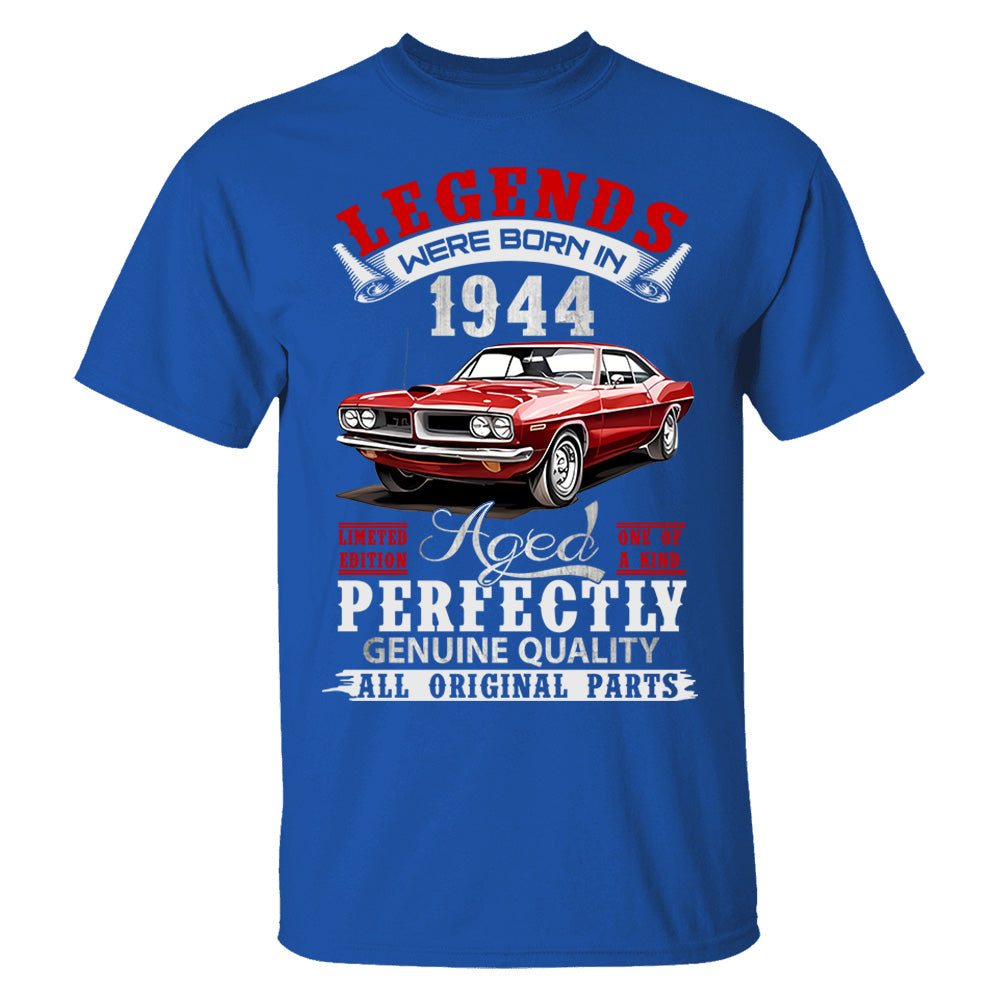 Leagends Were Born IN Custom Cars Shirt For Car Lovers