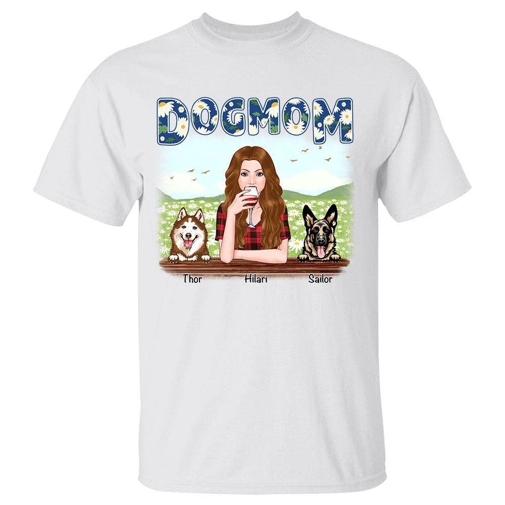 Dog Mom Personalized Shirt