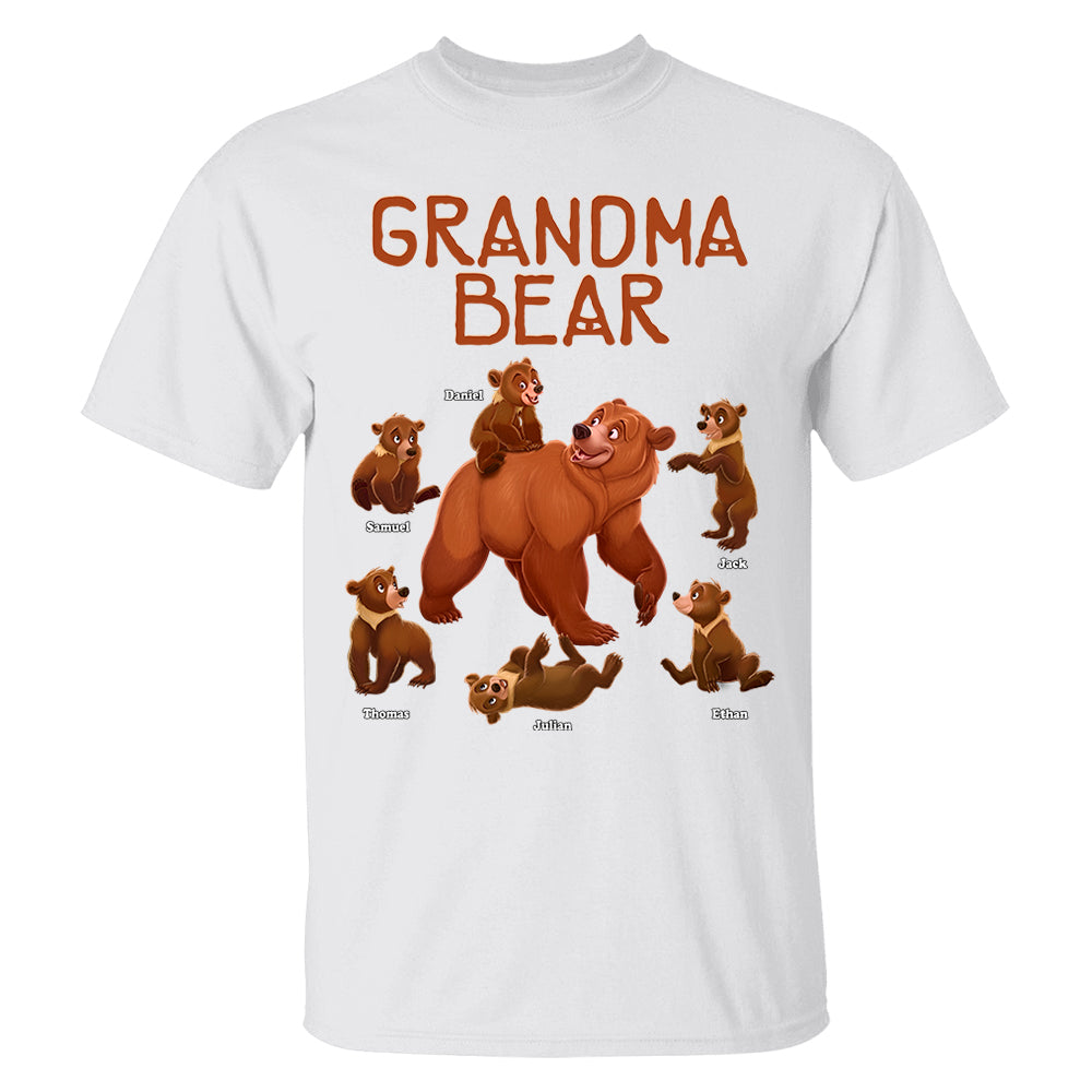 Grandma Bear - Personalized Shirt For Grandma