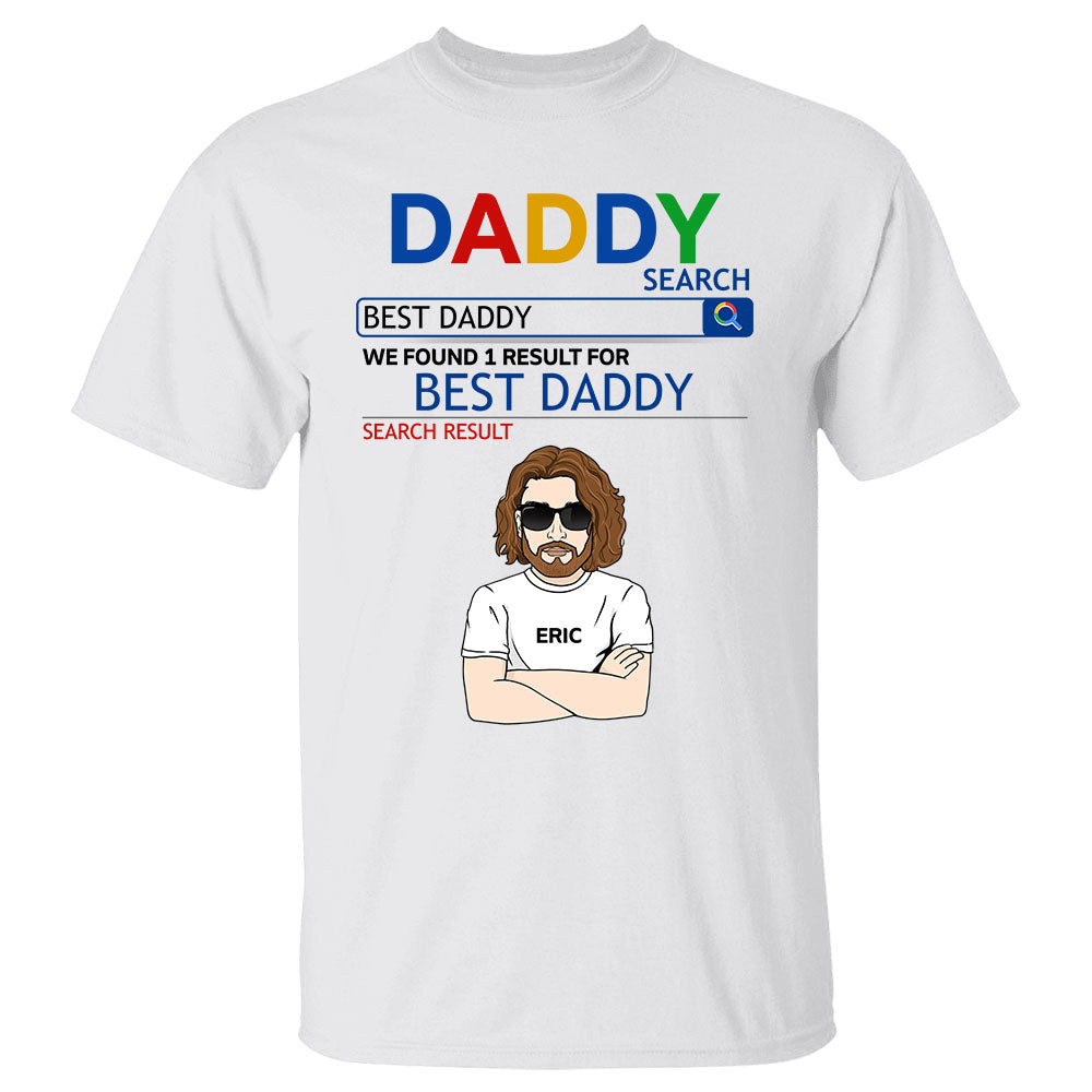 Personalized We Found 1 Result For Best Grandpa T-Shirt For Grandpa Google Search