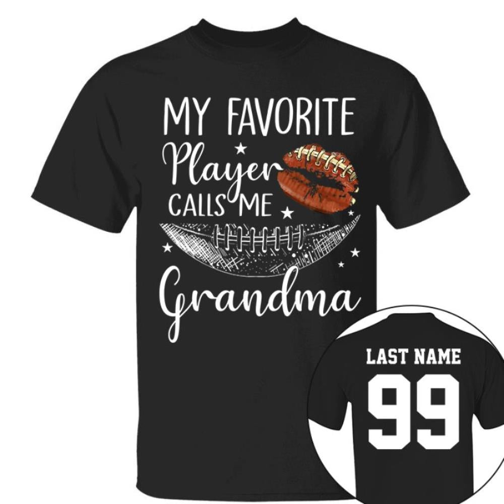 My Favorite Player Calls Me Mom Personalized Sport Mom Shirt K1702