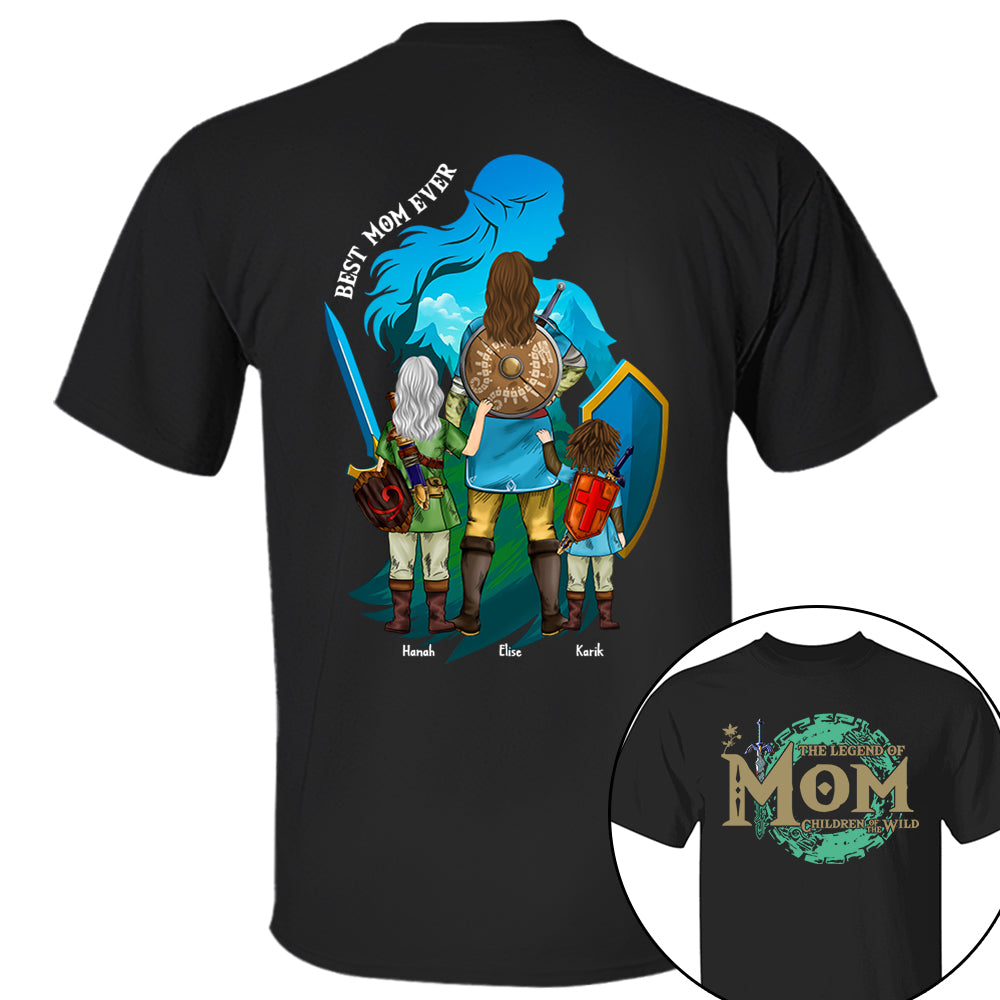 Custom The Legend Of Mom Children Of The Wild Shirt