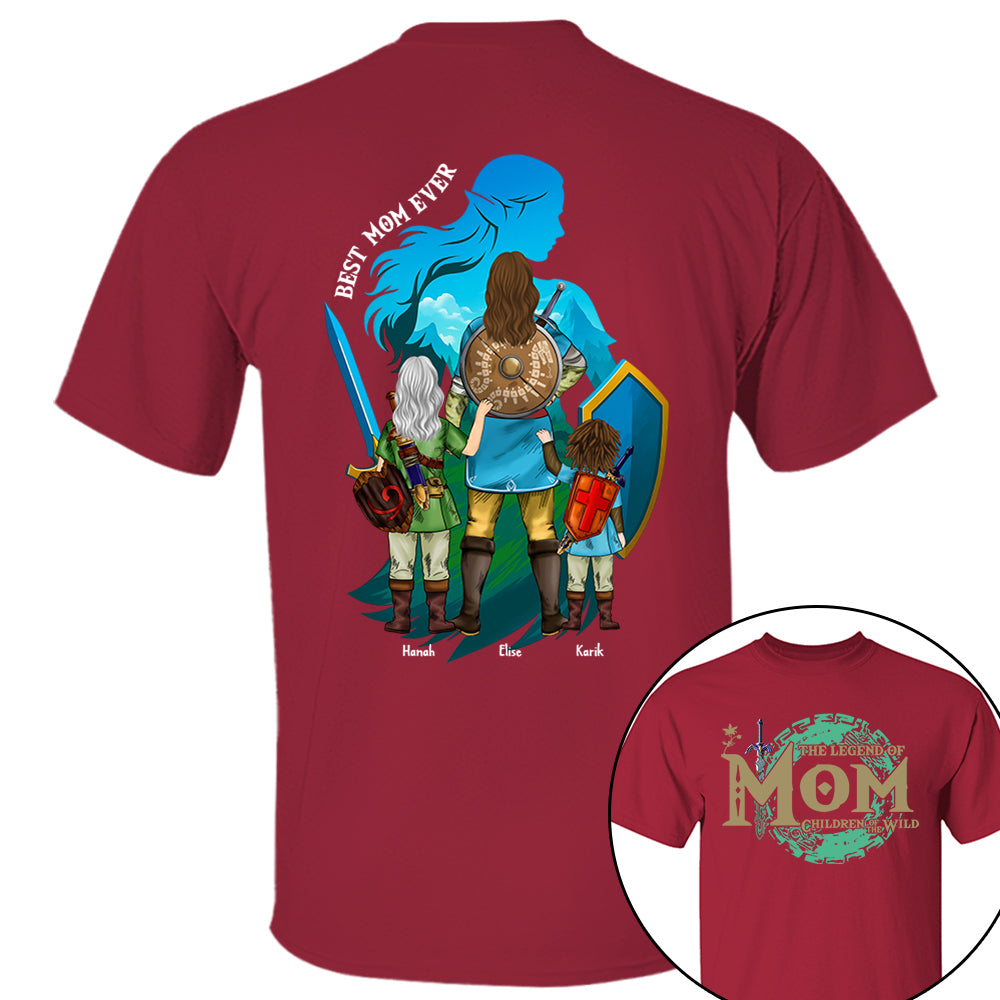 Custom The Legend Of Mom Children Of The Wild Shirt