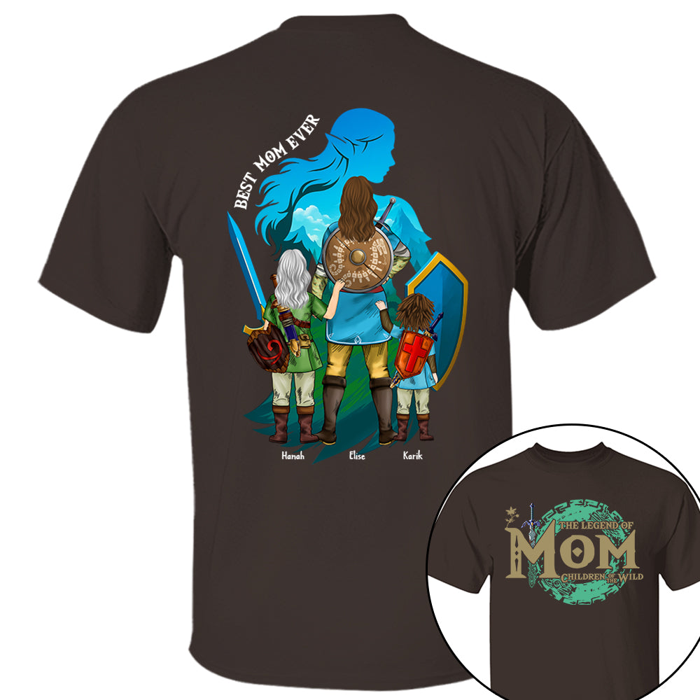Custom The Legend Of Mom Children Of The Wild Shirt
