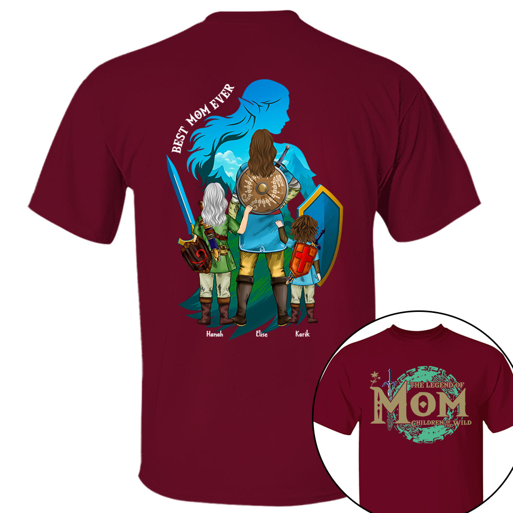 Custom The Legend Of Mom Children Of The Wild Shirt