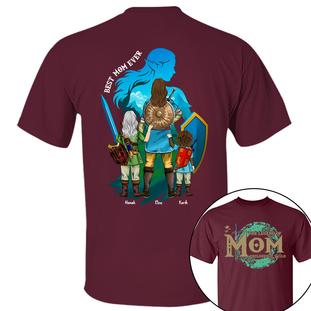 Custom The Legend Of Mom Children Of The Wild Shirt