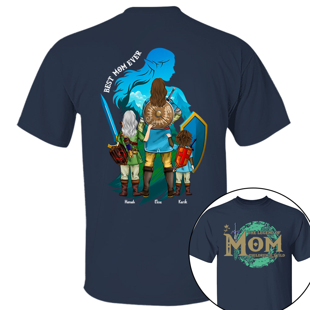 Custom The Legend Of Mom Children Of The Wild Shirt