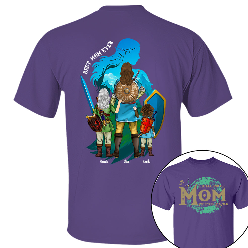 Custom The Legend Of Mom Children Of The Wild Shirt