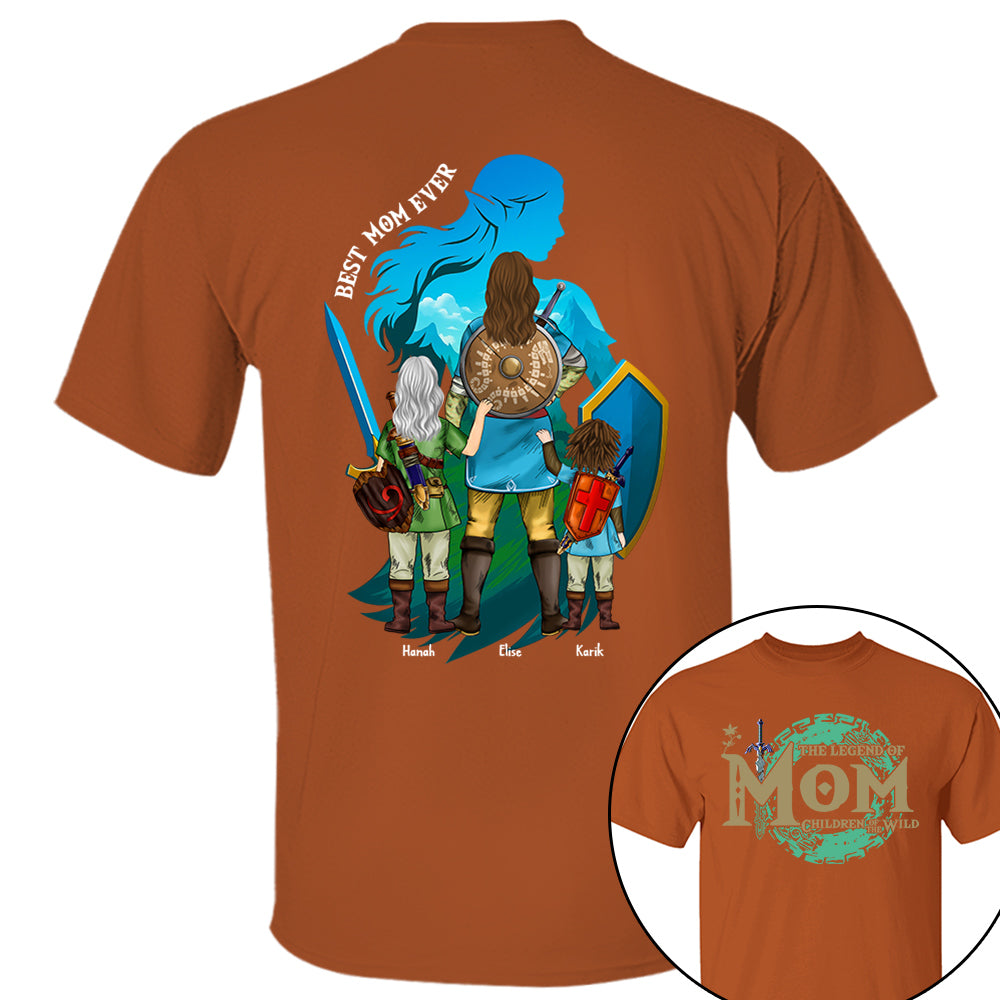 Custom The Legend Of Mom Children Of The Wild Shirt