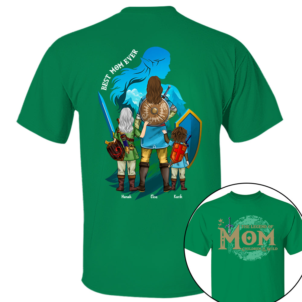 Custom The Legend Of Mom Children Of The Wild Shirt