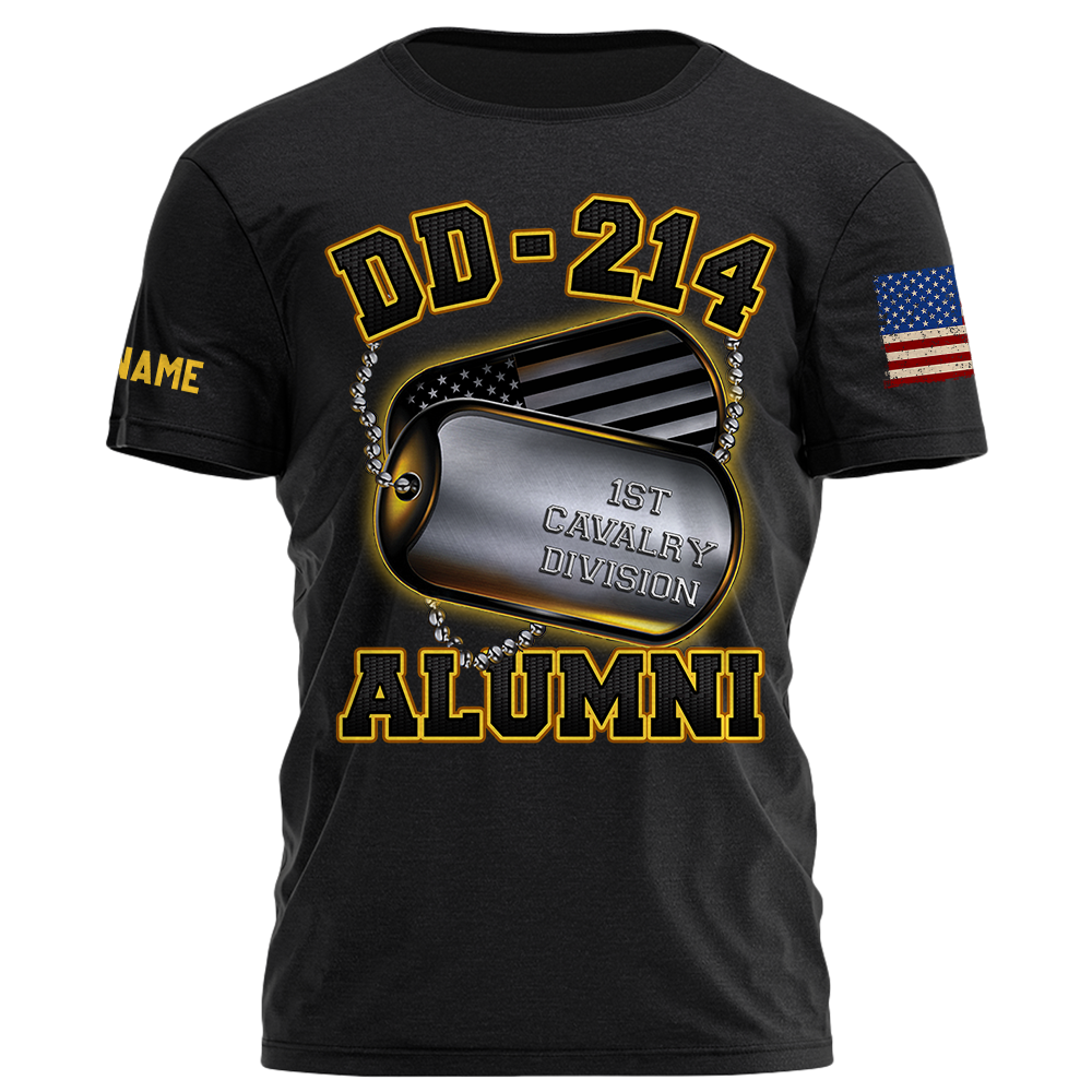 DD 214 Veteran Alumni Personalized Shirt K1702