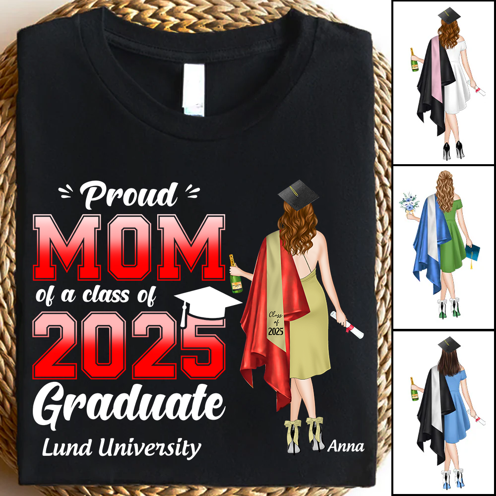 Personalized Graduation Shirts, Custom Photo For Family Member