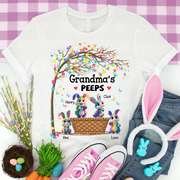 Personalized Grandma's Peeps Easter Day Shirt