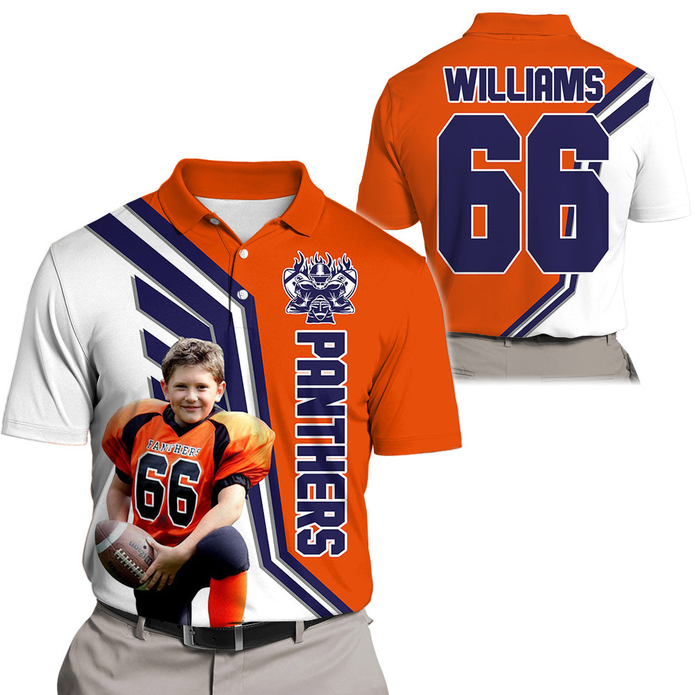 Mascot School Spirit Football Mom Personalized All Over Print Shirt For Football Family Football Mom Grandma H2511