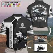 This Is How I Roll - Personalized Upload Vechicle Photo For Biker Shirt A2110