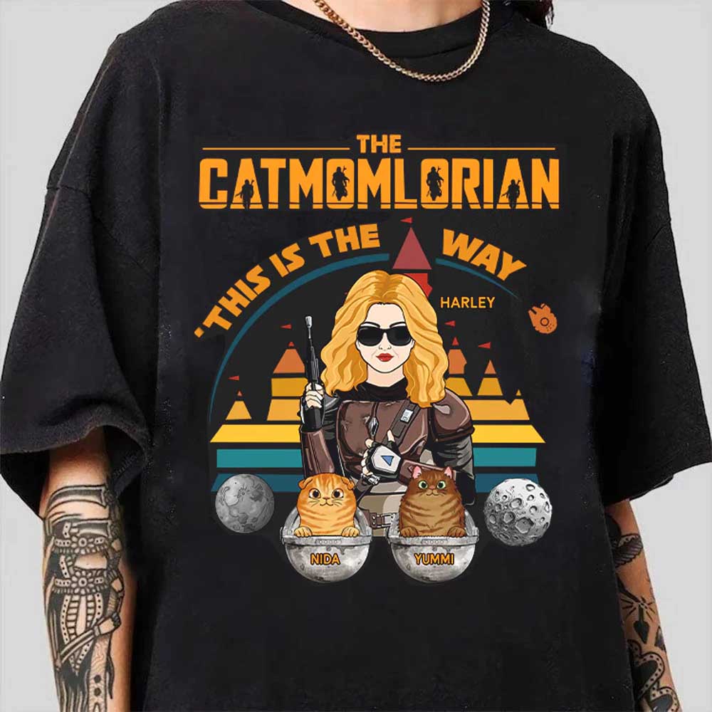 The Catmomlorian This Is The Way Personalized Shirt Gift For Cat Mom