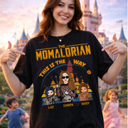 The Momalorian This Is The Way - Personalized Shirt For Mom Dad