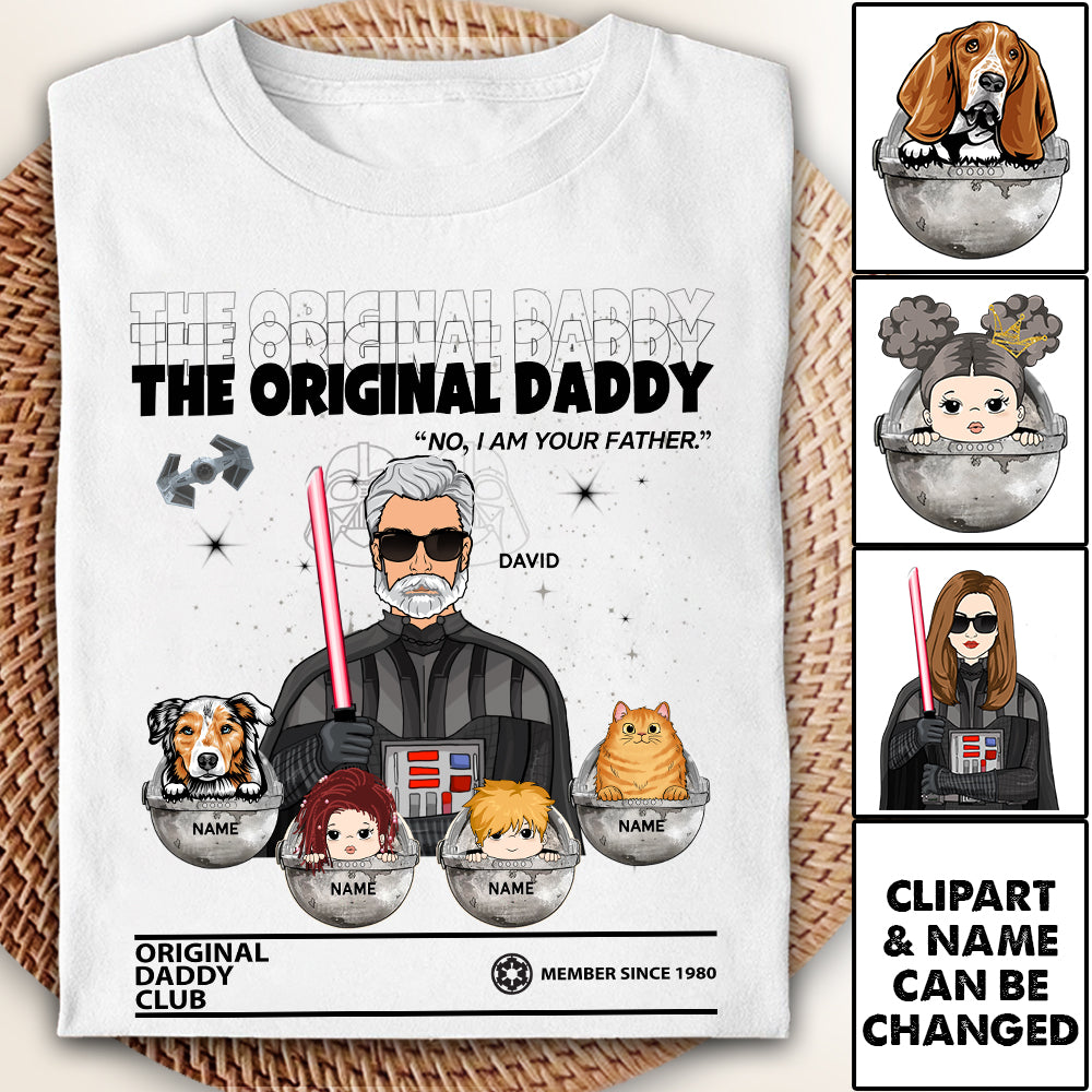 The Original Daddy - I Am Your Father Custom Shirt