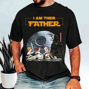 Personalized I Am Their Father Shirt, Custom Dad Shirt with Kids Name, Father's Day Gift