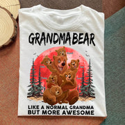 Grandma Bear Like A Normal Grandma - Personalized Shirt