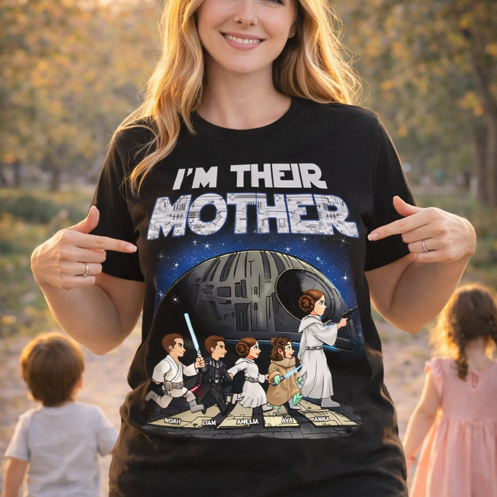 I Am Their Mother - Personalized Shirt Gift For Mom