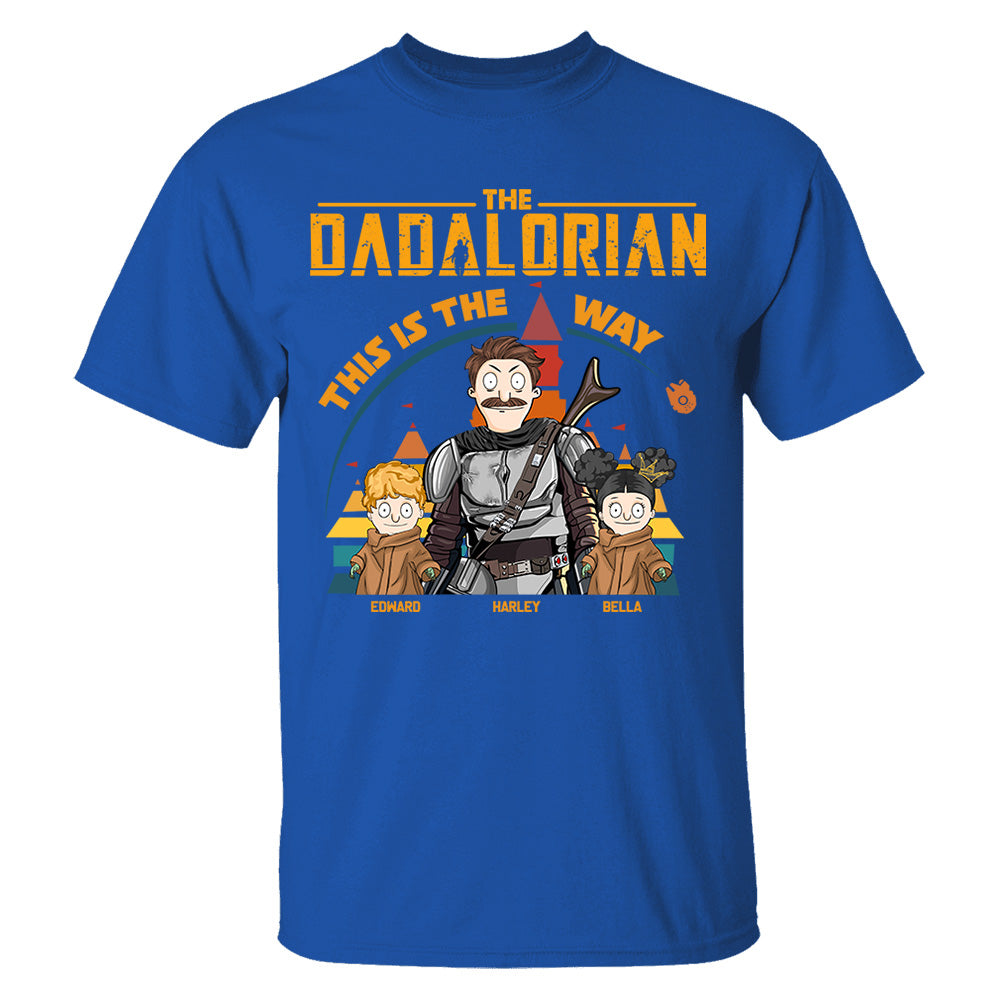 The Dadalorian This Is The Way - Personalized Shirt For Dad New Vr2 Nh00