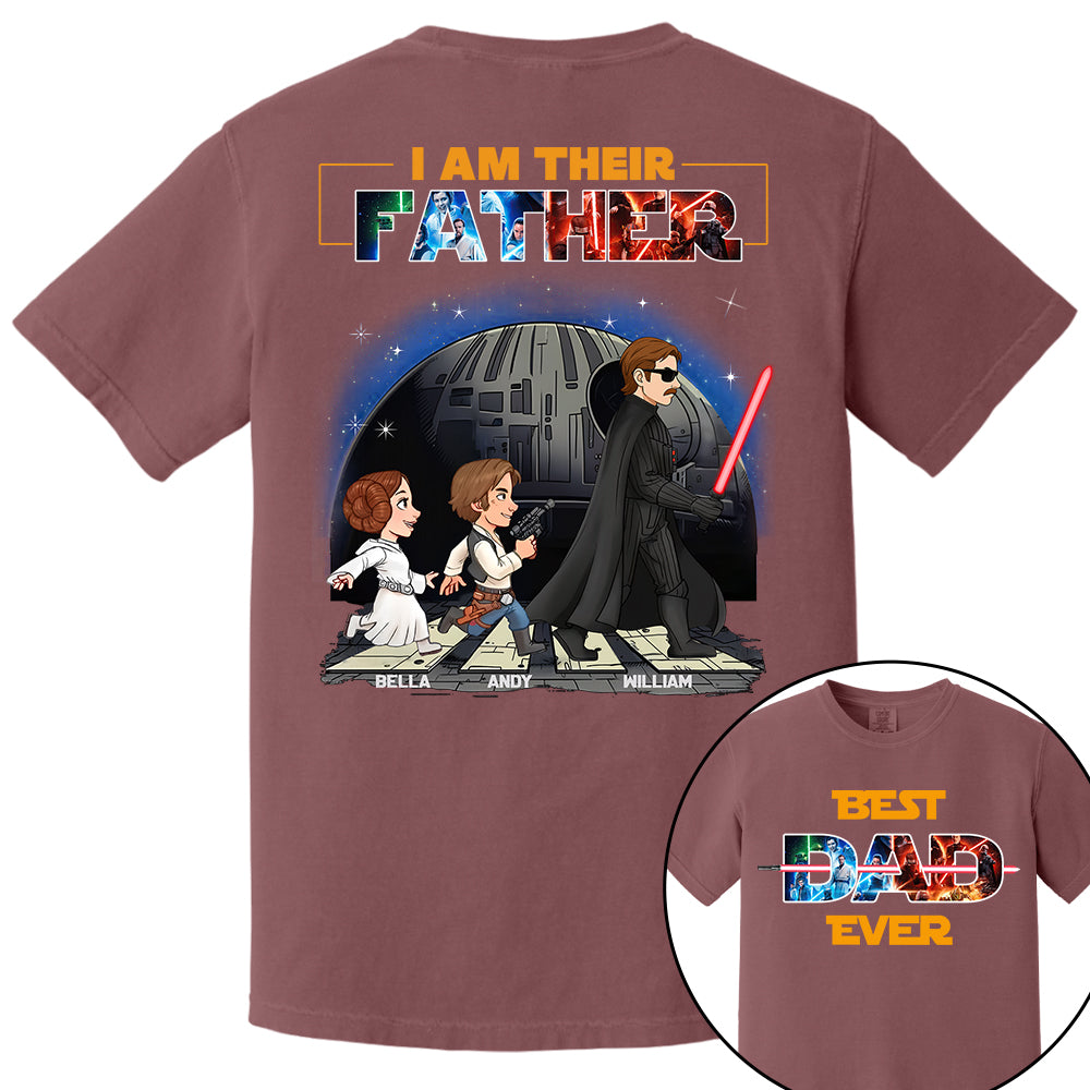 I Am Their Father - Personalized Shirt Gift For Dad, Father's Day T1807 Tm01