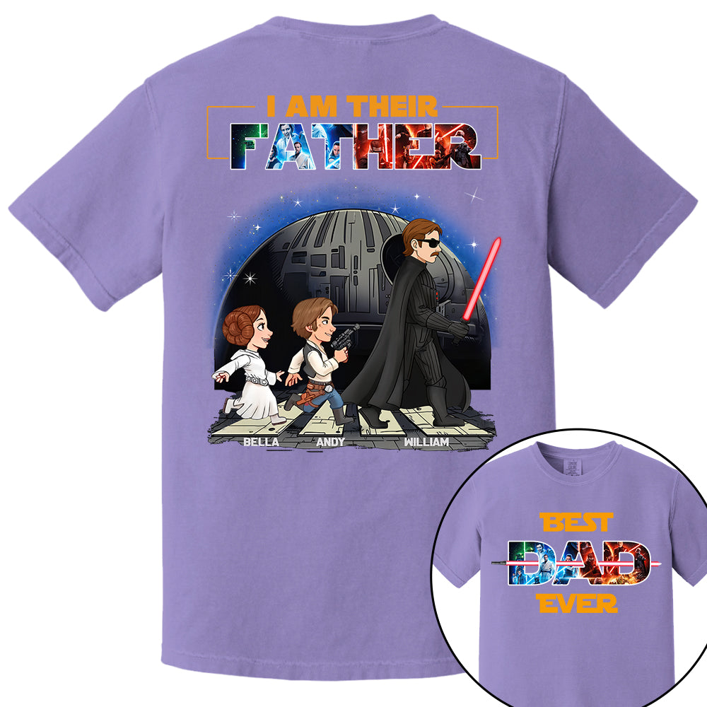 I Am Their Father - Personalized Shirt Gift For Dad, Father's Day T1807 Tm01
