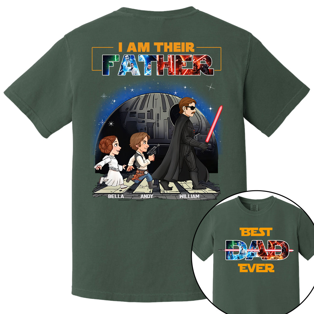 I Am Their Father - Personalized Shirt Gift For Dad, Father's Day T1807 Tm01