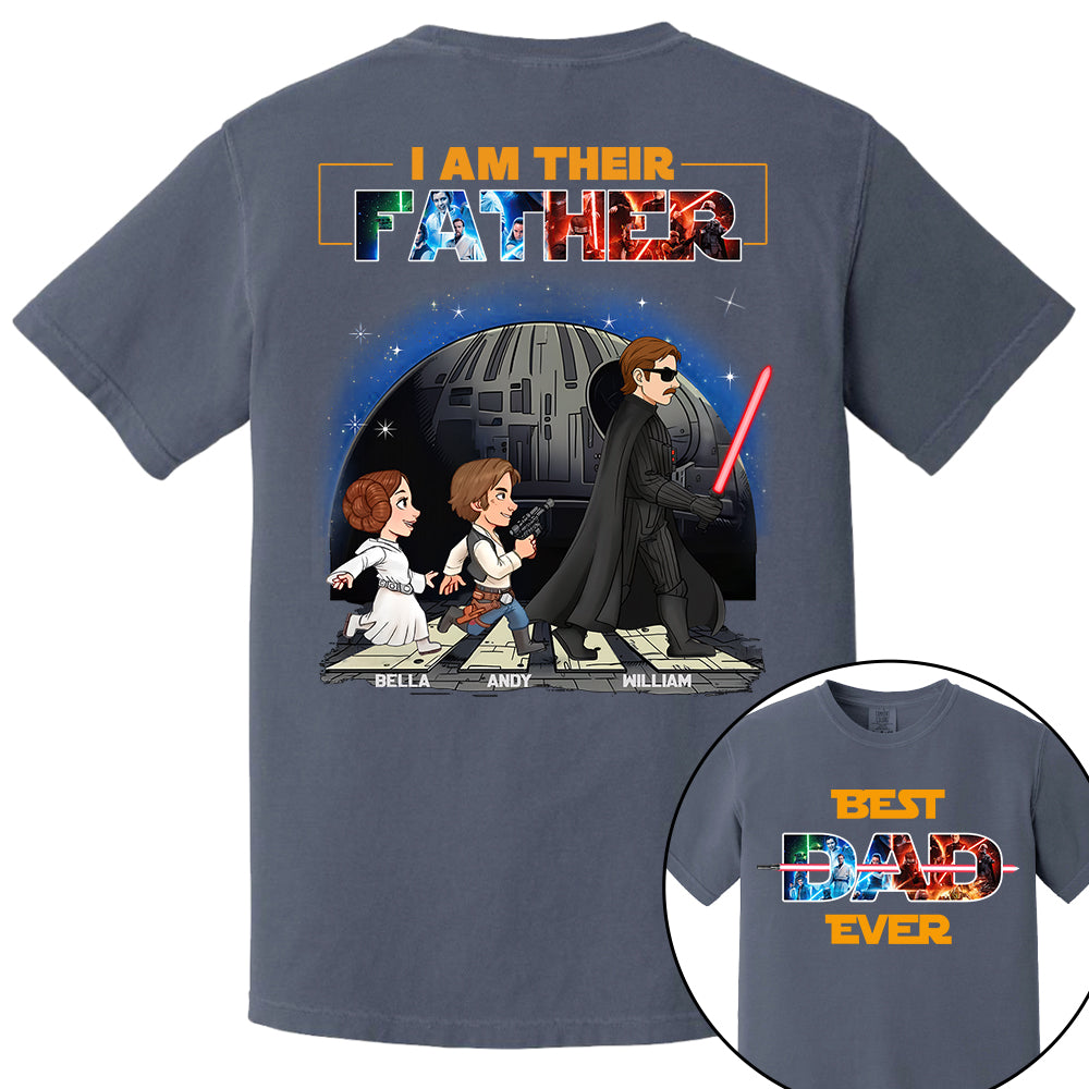 I Am Their Father - Personalized Shirt Gift For Dad, Father's Day T1807 Tm01
