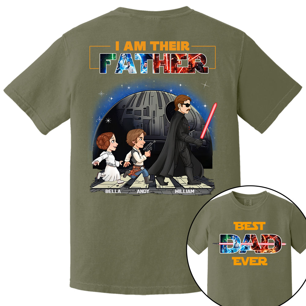 I Am Their Father - Personalized Shirt Gift For Dad, Father's Day T1807 Tm01