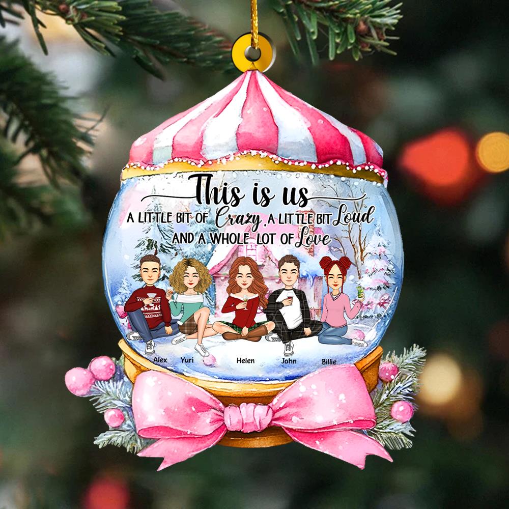 This Is Us Wonderful Time Ornament - Personalized Acrylic Ornament Nh00