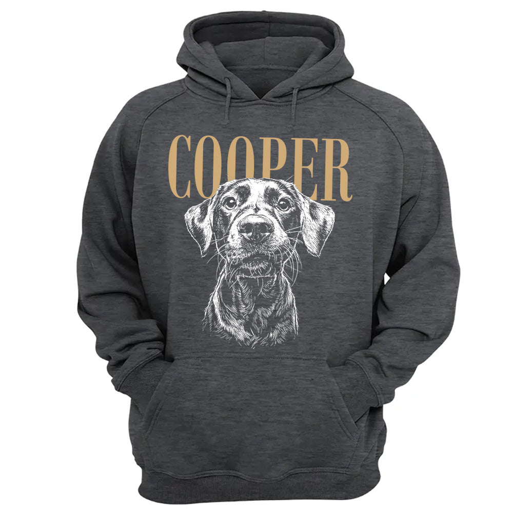 Custom Pet Photo And Name Shirt,Personalized Comfort Colors Pet Shirt,Customized Picture Dog Shirt,Dog Lover Gift,Cat Mom Gift,Pet Loss Gift VH01