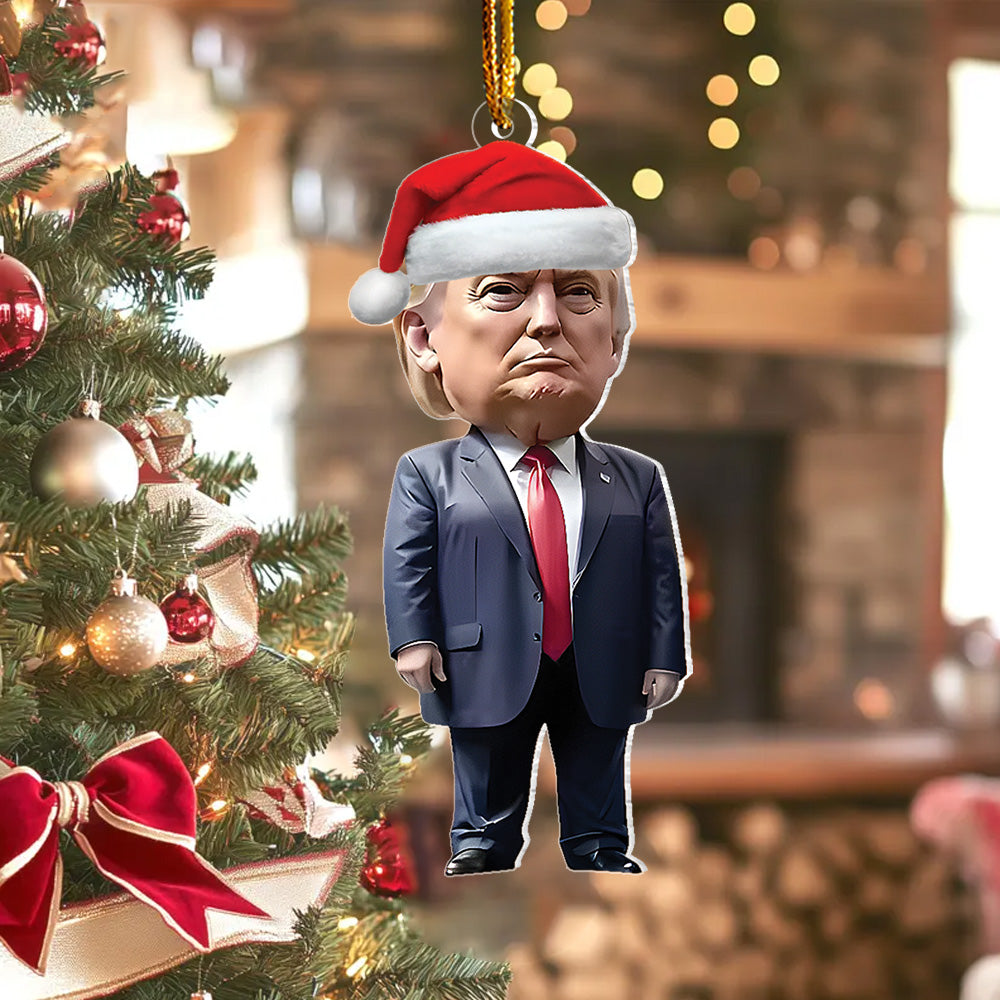 Funny Trump Cartoon Acrylic Ornament - N3005 VH01