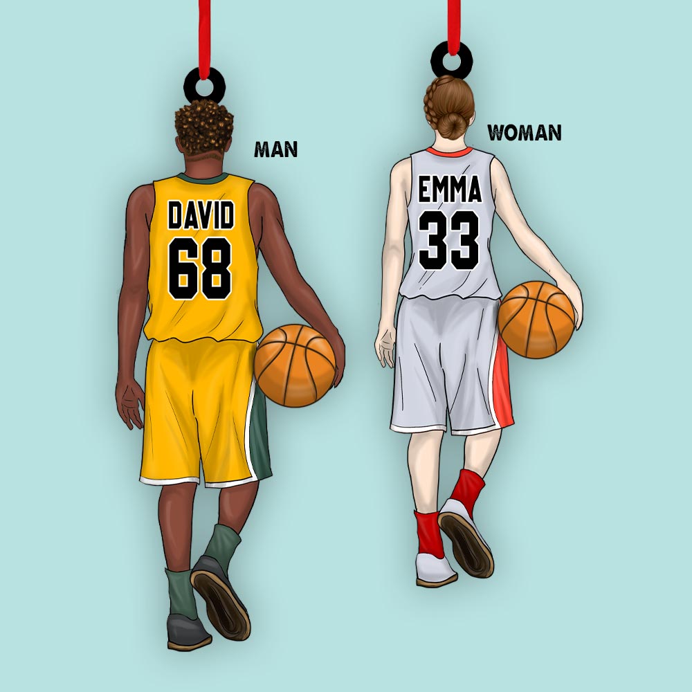 Basketball Player Personalized Ornament Gift For Basketball Lovers