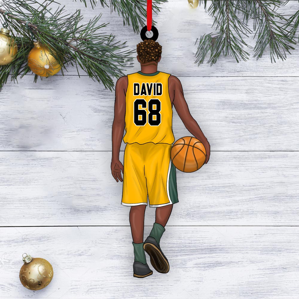 Basketball Player Personalized Ornament Gift For Basketball Lovers