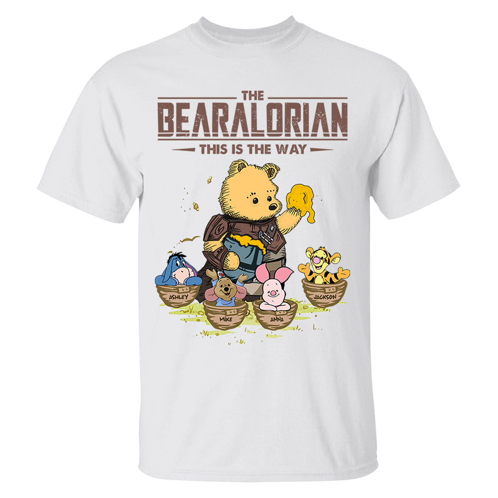 The Mama Bearalorian This Is The Way - Personalized Shirt For Mom Custom Nickname With Kids Gift